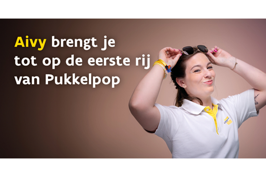 Buschauffeur Aivy brengt je tot op de eerste rij van Pukkelpop